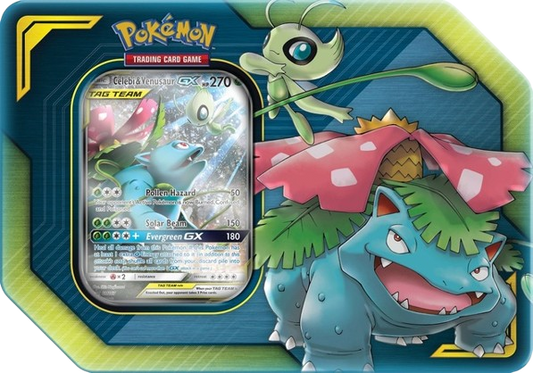 Tag Team Celebi & Venusaur Gx Tin [2021 Reprint]