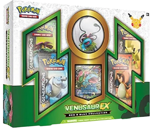 Red And Blue Collection: Venusaur Ex Box