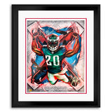 IMMORTALSTM BRIAN DAWKINS "RELENTLESS" LEGACY FINE ART EDITION – DUAL AUTOGRAPH