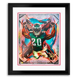 IMMORTALSTM BRIAN DAWKINS "RELENTLESS" LEGACY FINE ART EDITION – DUAL AUTOGRAPH
