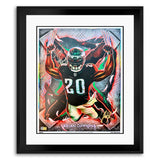 IMMORTALSTM BRIAN DAWKINS "RELENTLESS" LEGACY FINE ART EDITION – DUAL AUTOGRAPH