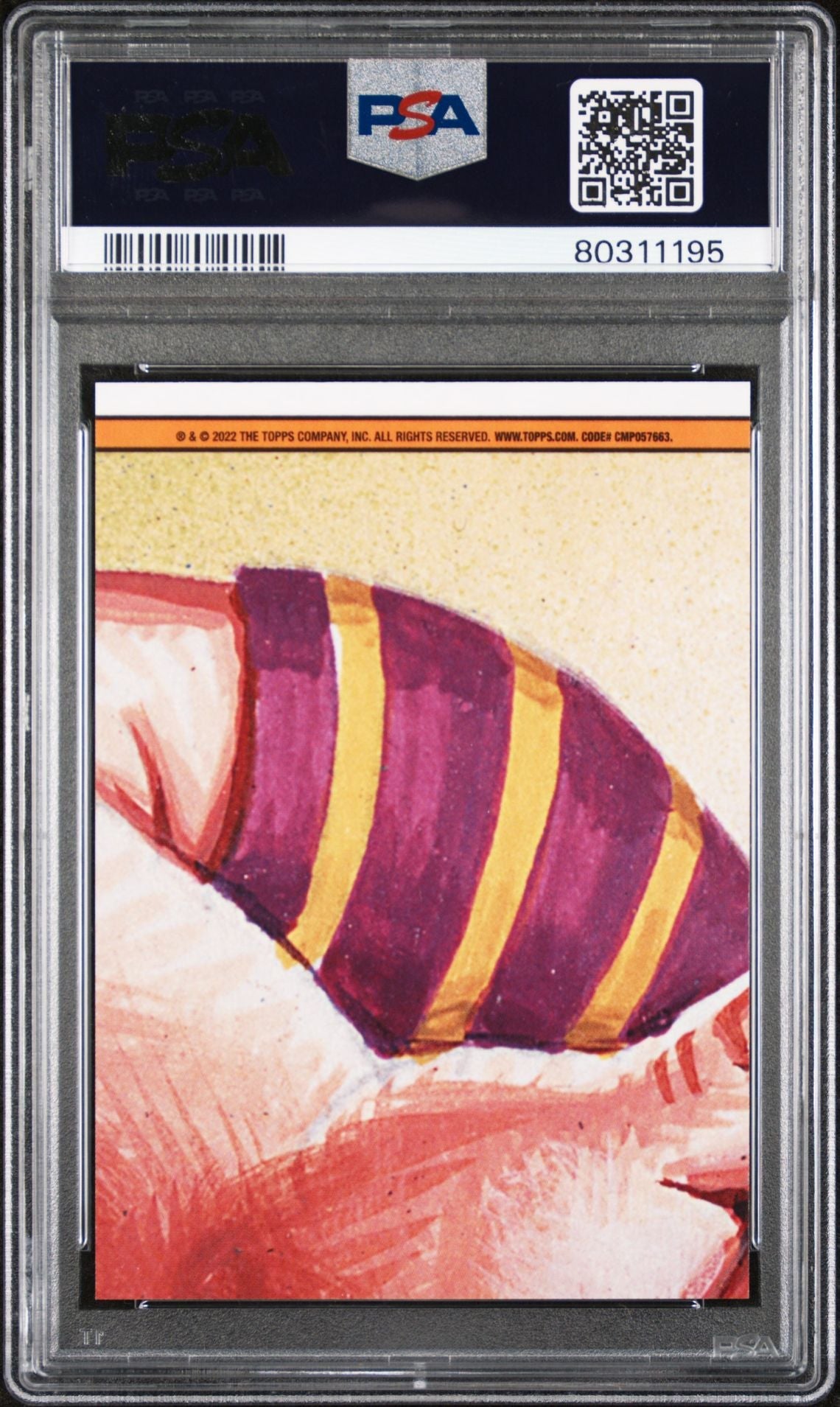 Mick Daggers 2022 Gpk Sapphire Green #'D 21/50 PSA 10