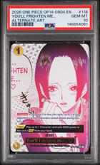 You'll Frighten Me... - The Azure Sea's Seven (OP14) - 2026 One Piece  - PSA 10