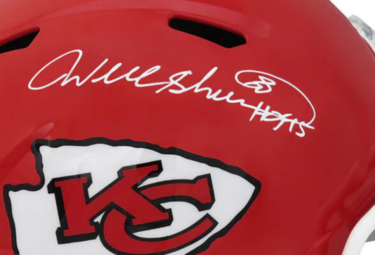 Will Shields Autographed Signed Full Size Riddell Replica Helmet (Schwartz Sports)