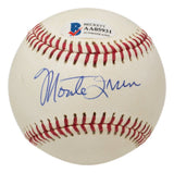 Willie Mays Monte Irvin Dual Signed Giants Baseball BAS LOA AA05931