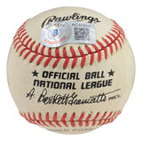 Willie Mays San Francisco Giants Signed Official NL Baseball BAS AC40954